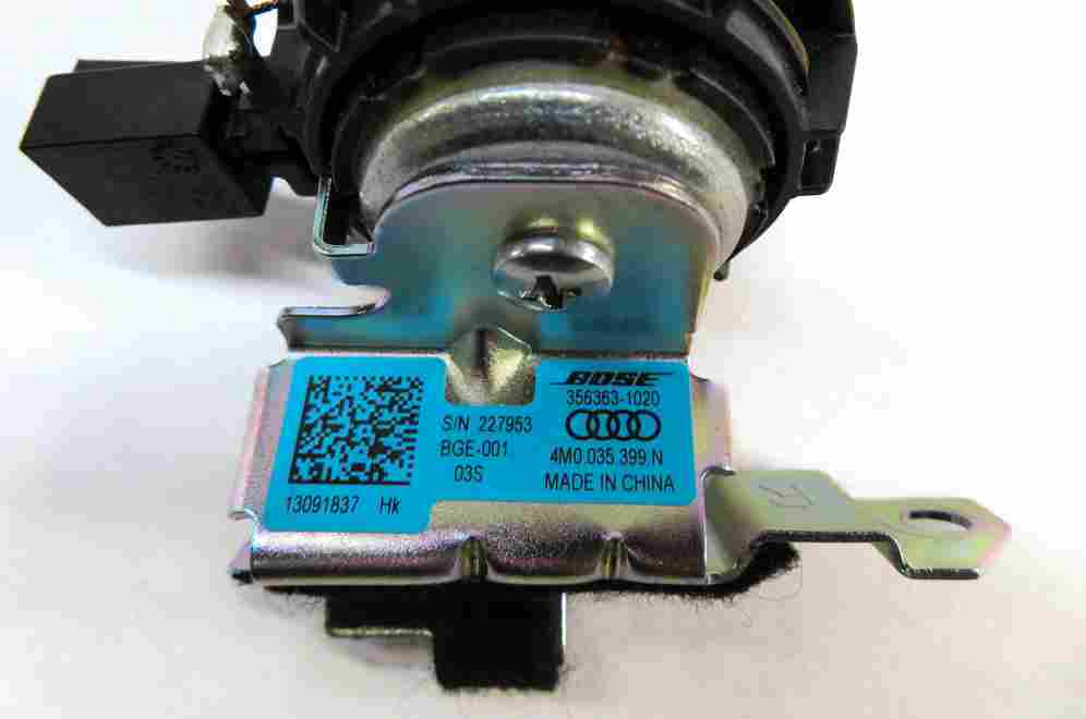 Thumbnail 18: 2019 AUDI Q7 (4M) RADIO STEREO BOSE AUDIO SUB SUBWOOFER TWEETER SPEAKER SET