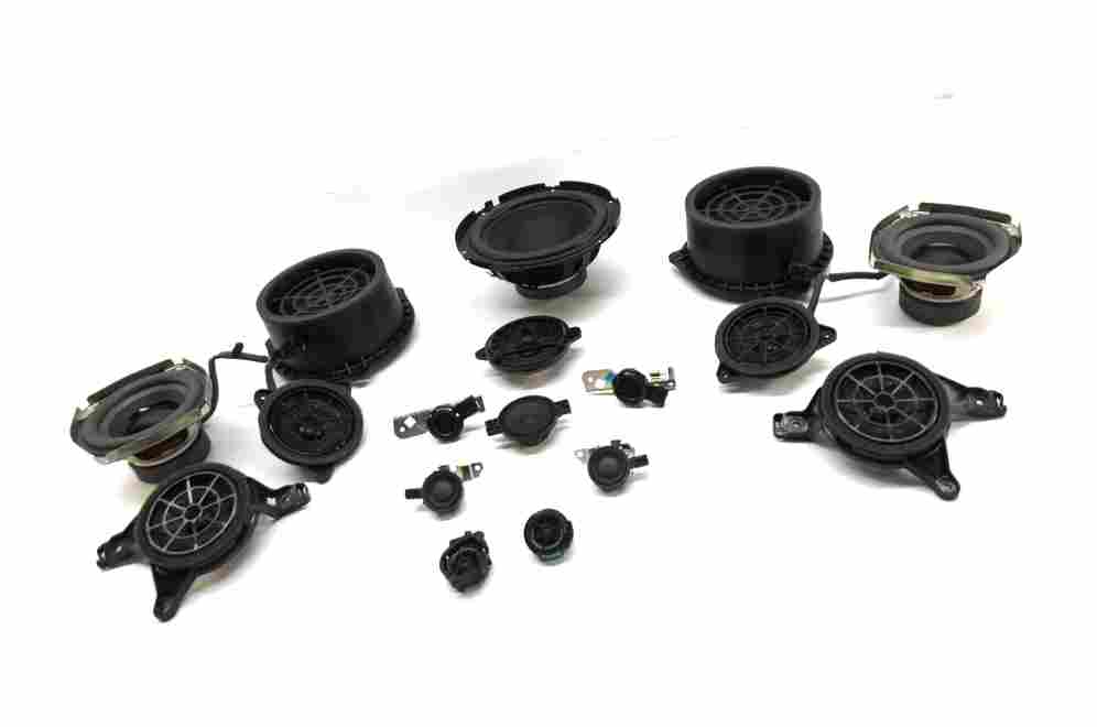 Thumbnail 2: 2019 AUDI Q7 (4M) RADIO STEREO BOSE AUDIO SUB SUBWOOFER TWEETER SPEAKER SET