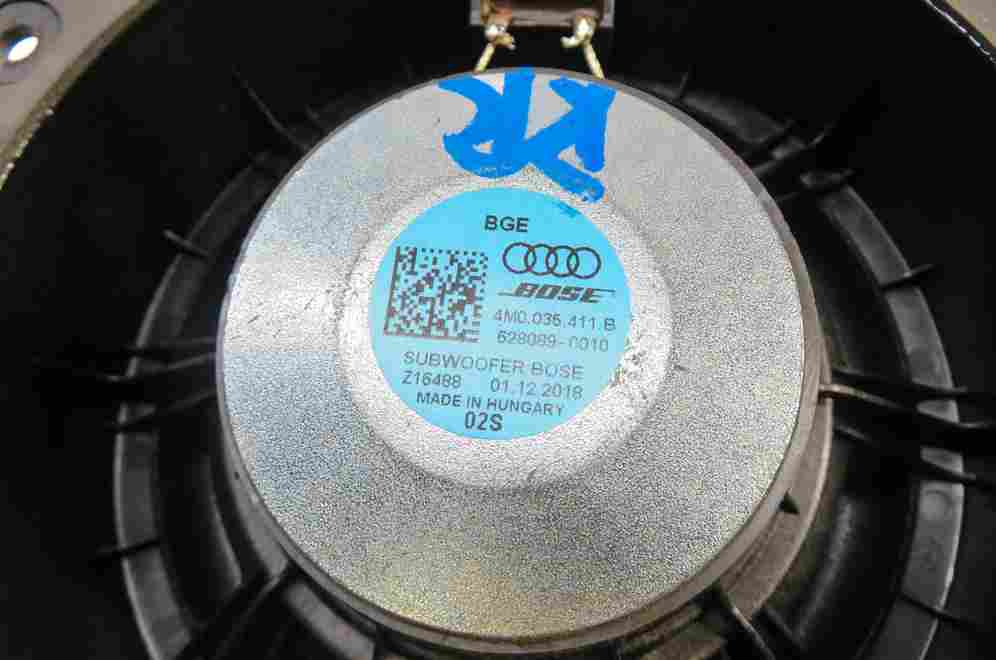 Thumbnail 7: 2019 AUDI Q7 (4M) RADIO STEREO BOSE AUDIO SUB SUBWOOFER TWEETER SPEAKER SET