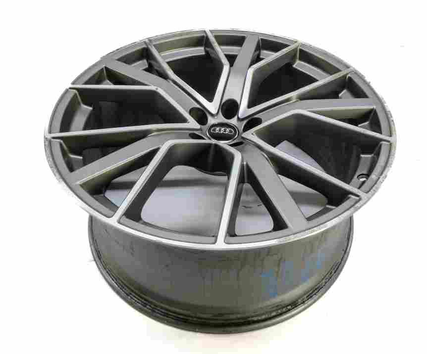 Thumbnail 3: 2019 AUDI Q7 (4M) 22x10 ALUMINUM ALLOY 5-SPOKE V SPOKE WHEEL RIM