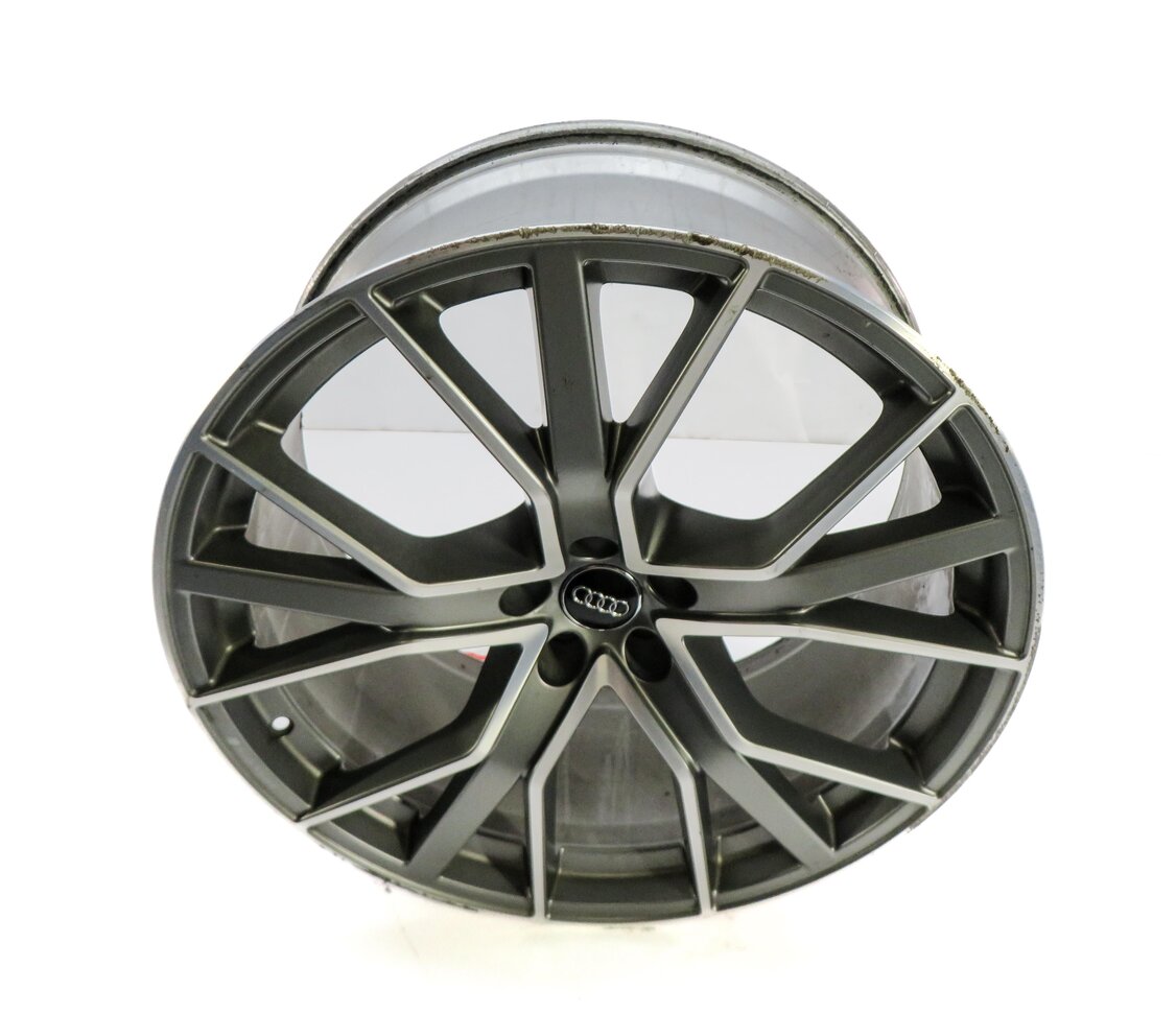 Thumbnail 2: 2019 AUDI Q7 (4M) 22x10 ALUMINUM ALLOY 5-SPOKE V SPOKE WHEEL RIM