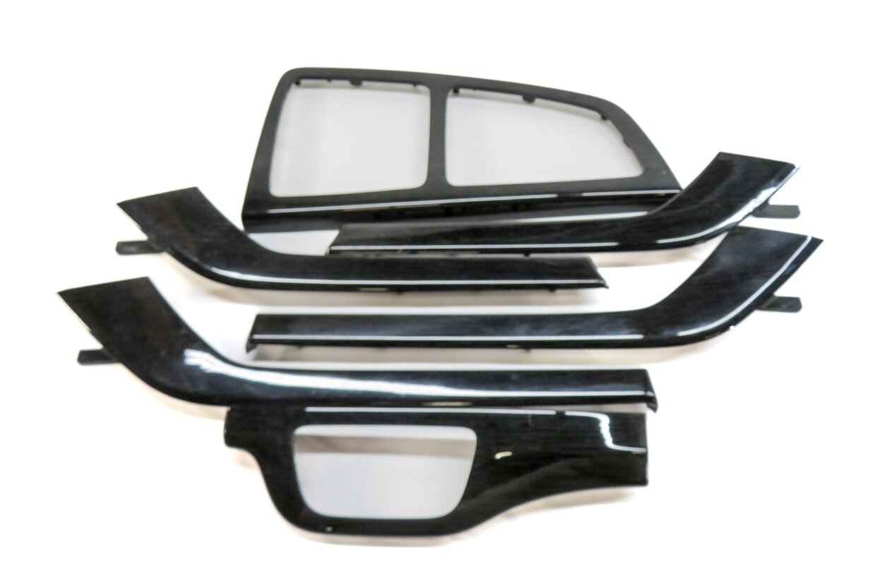 Thumbnail 5: 2019 AUDI Q7 (4M) DASH DOOR CONSOLE INTERIOR WOOD TRIM SET (OAK WOOD BLONDE)