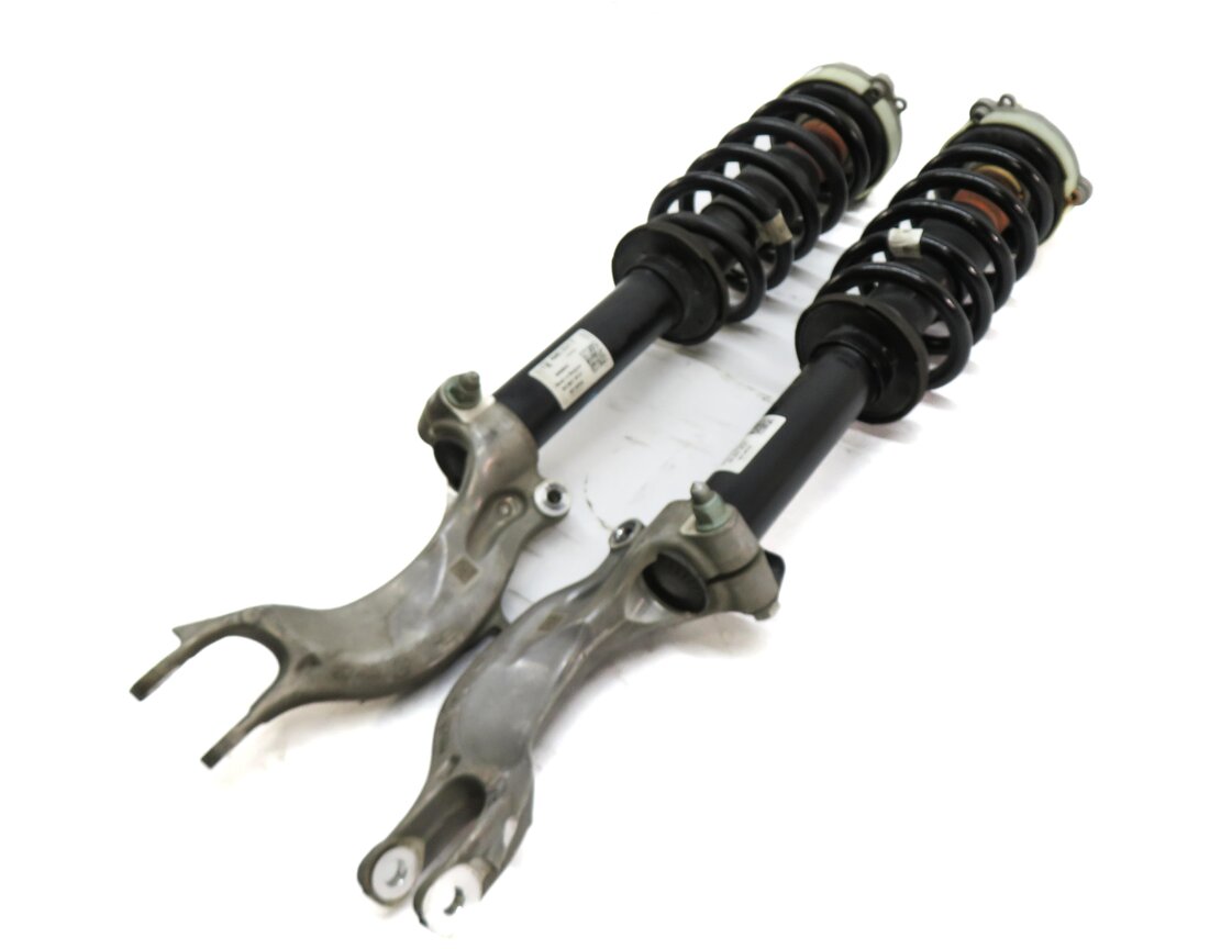 2017-2020 AUDI Q7 (4M) FRONT LEFT & RIGHT SUSPENSION SHOCK STRUT SET-2