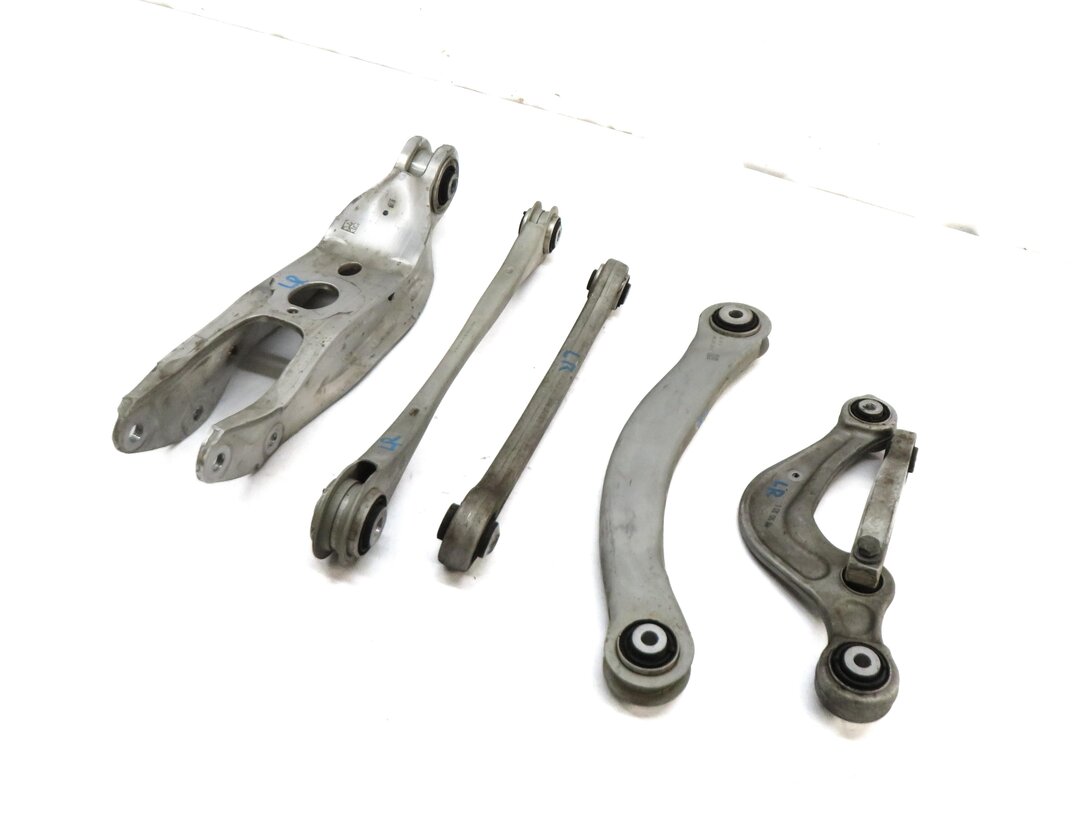 2017-2022 AUDI Q7 (4M) REAR LEFT DRIVER UPPER LOWER CONTROL ARM SET/5