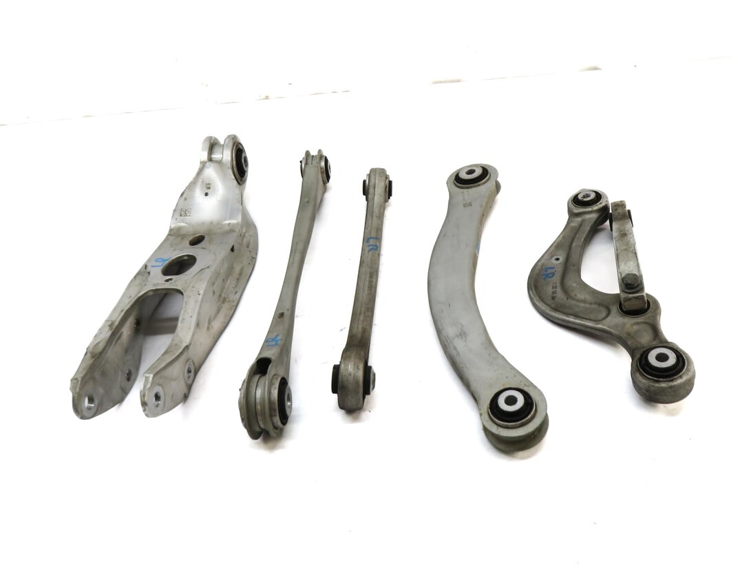 Thumbnail 2: 2017-2022 AUDI Q7 (4M) REAR LEFT DRIVER UPPER LOWER CONTROL ARM SET/5