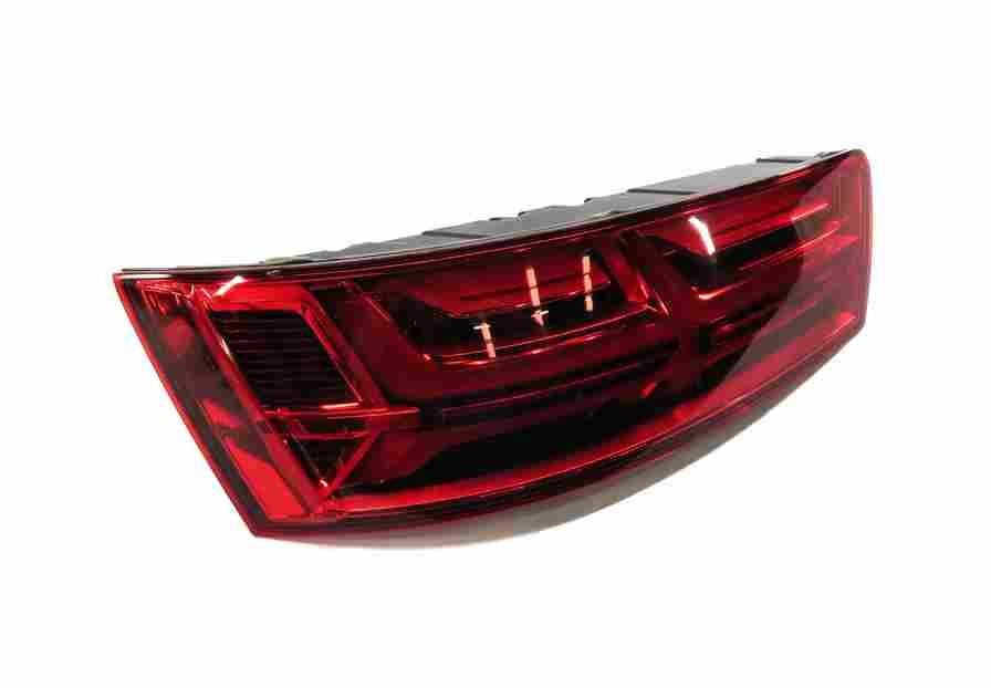 17-19 AUDI Q7 4M REAR RIGHT PASSENGER INNER TRUNK TAILLIGHT BRAKE LIGHT LAMP LED