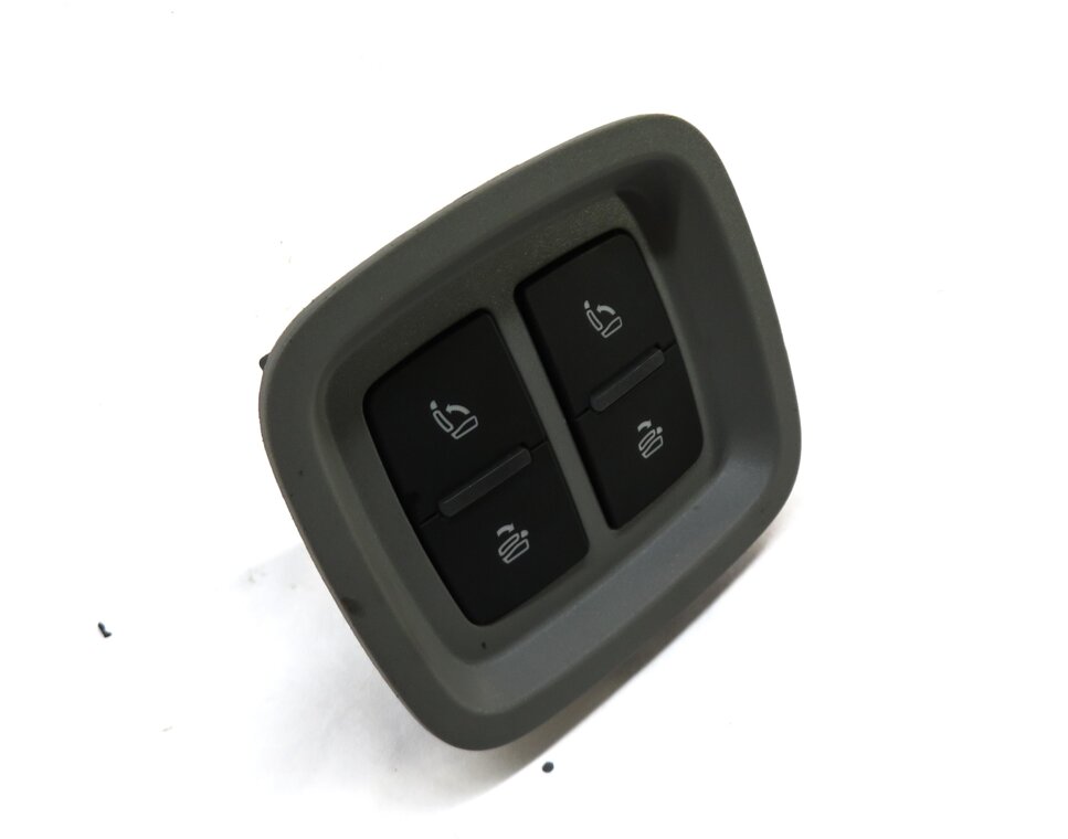 Thumbnail 2: 2019 AUDI Q7 (4M) REAR 3RD THIRD ROW FOLDING SEAT SWITCH BUTTONS w/ TRIM (GRAY)