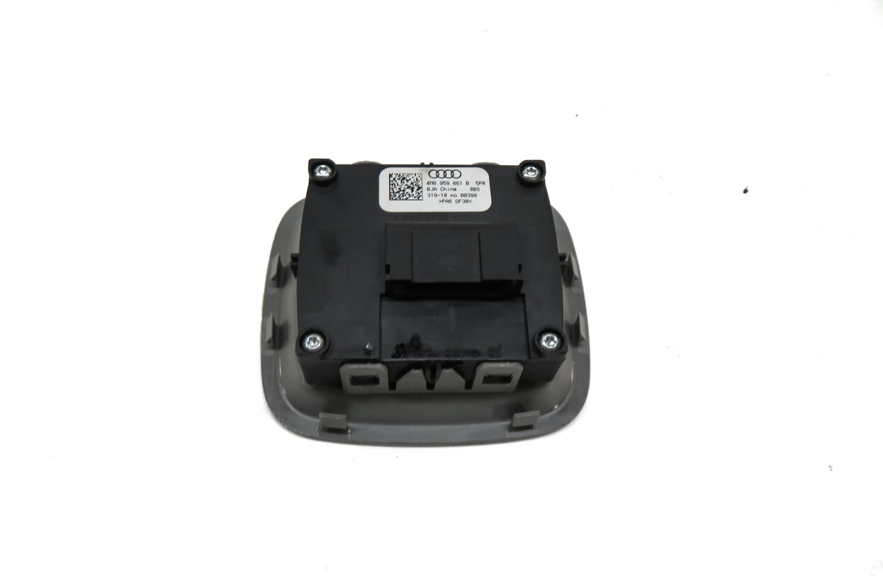 Thumbnail 4: 2019 AUDI Q7 (4M) REAR 3RD THIRD ROW FOLDING SEAT SWITCH BUTTONS w/ TRIM (GRAY)