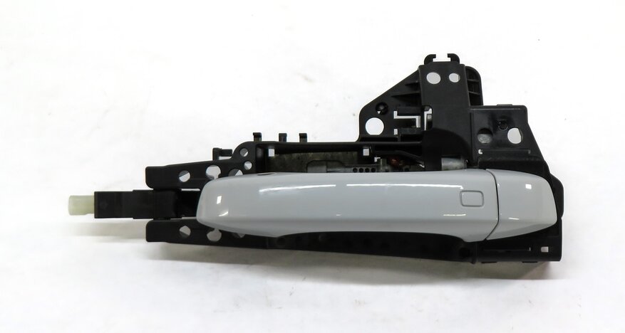 2017-2022 AUDI Q7 (4M) RIGHT REAR KEYLESS EXTERIOR DOOR HANDLE (GLACIER WHITE)