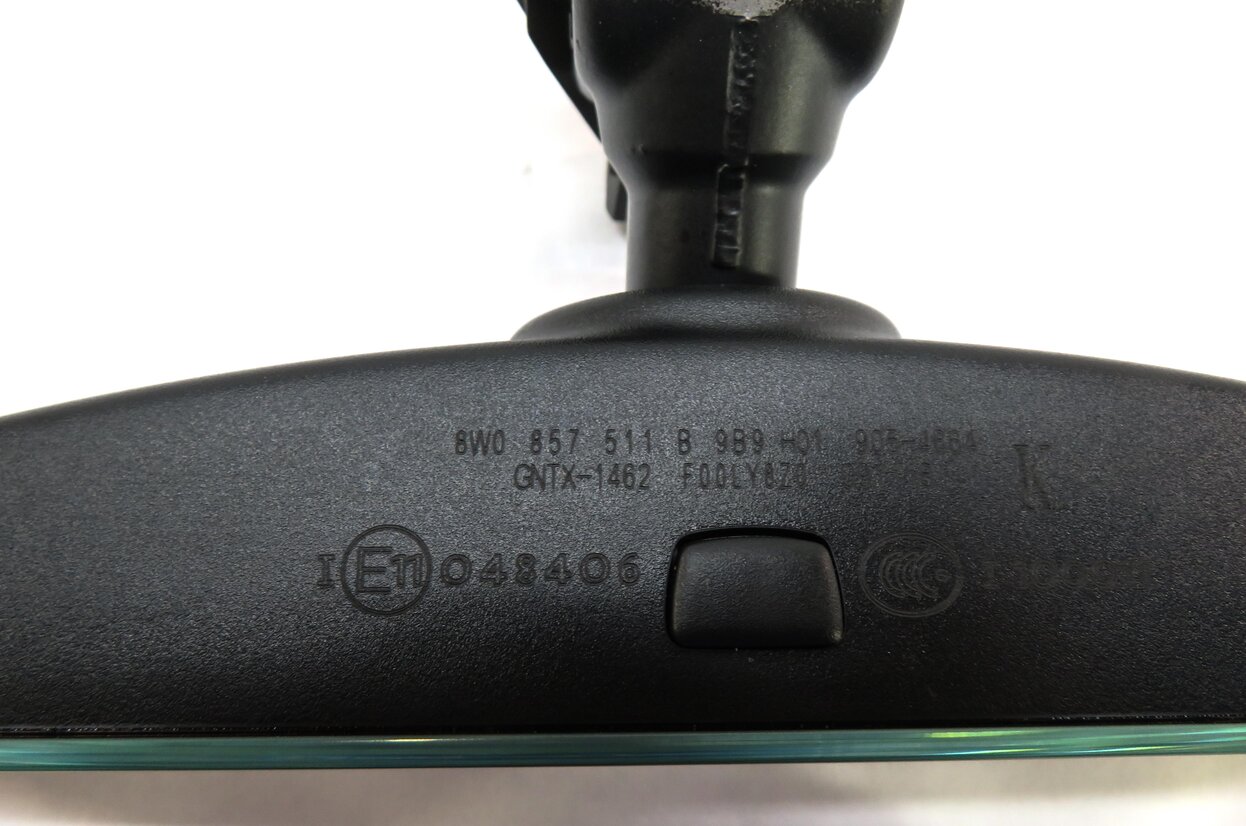 Thumbnail 7: 2017-2019 AUDI Q7 (4M) INTERIOR AUTODIM REARVIEW MIRROR w/ COMPASS (GRAY)