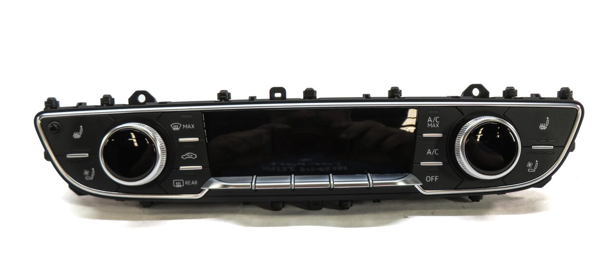 Thumbnail 3: 2017-2019 AUDI Q7 (4M) FRONT HEATER A/C TEMPERATURE CLIMATE CONTROL PANEL