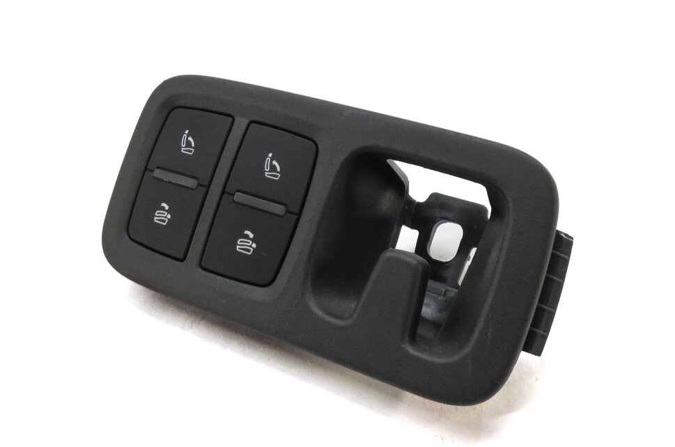 Thumbnail 2: 2019 AUDI Q7 (4M) REAR 3RD THIRD ROW FOLDING SEAT SWITCH BUTTONS w/ TRIM