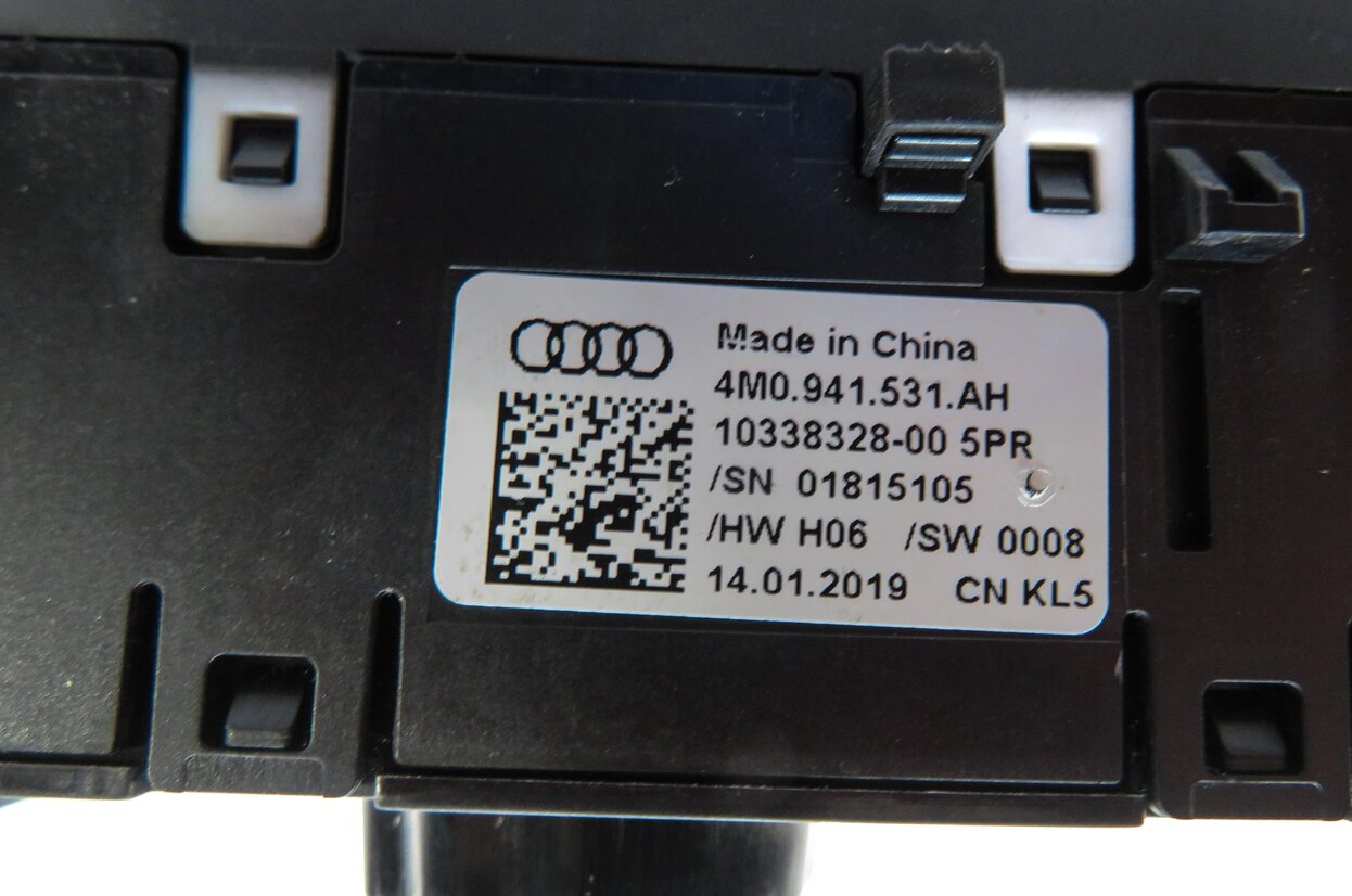 Thumbnail 6: 2016-2021 AUDI A4 A5 S4 S5 RS5 Q7 (B9 8W 8WS 4M) HEADLIGHT SWITCH