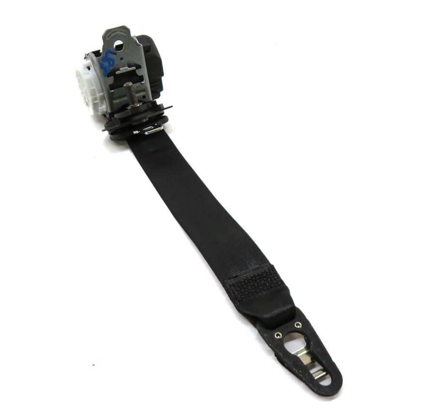 2019 AUDI Q7 (4M) REAR 3rd THIRD ROW SEAT LEFT SEATBELT RETRACTOR (BLACK)
