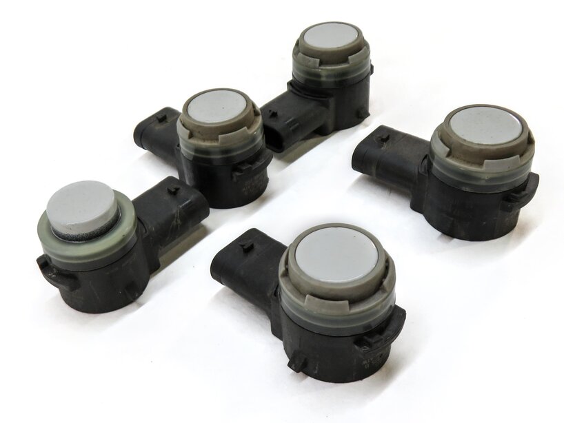 Thumbnail 3: 2019 AUDI Q7 (4M) FRONT PDC PARK DISTANCE SENSOR SET-5 (GLACIER WHITE METALLIC)