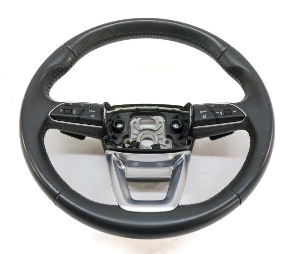 Thumbnail 4: 2017-2019 AUDI ALLROAD Q7 (C7 4M) 3-SPOKE MULTIFUNCTION HEATED STEERING WHEEL