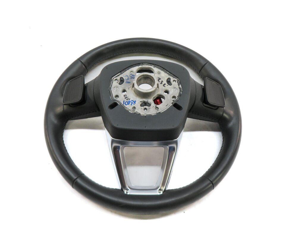 Thumbnail 6: 2017-2019 AUDI ALLROAD Q7 (C7 4M) 3-SPOKE MULTIFUNCTION HEATED STEERING WHEEL