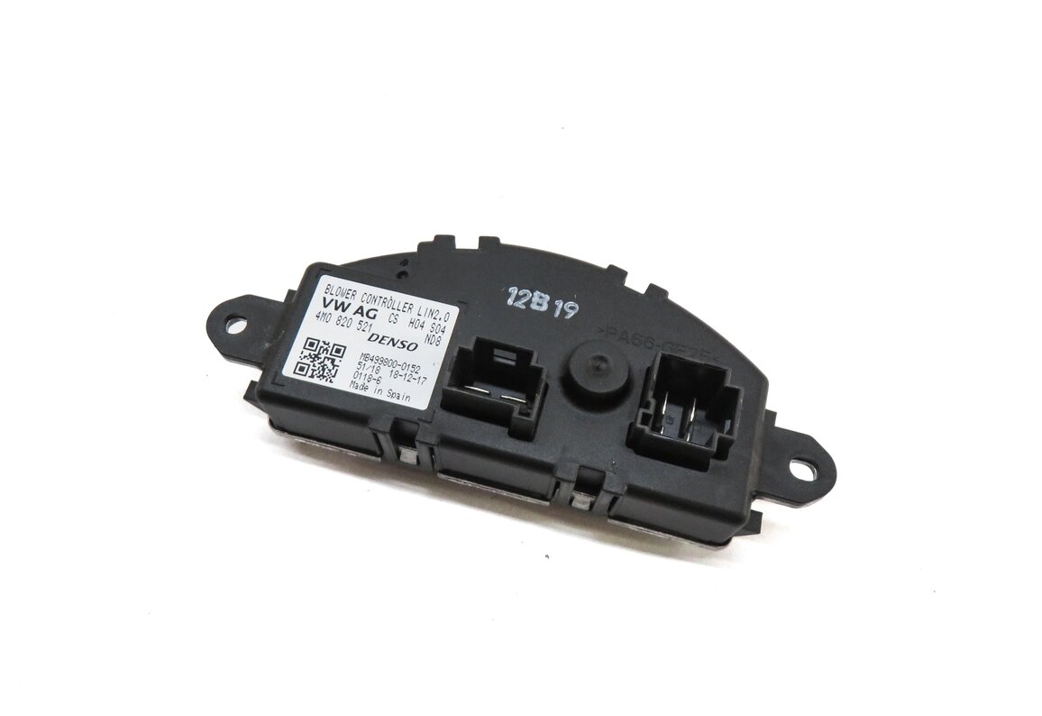 2019 AUDI Q7 (4M) FRONT HEATER A/C BLOWER FAN MOTOR SPEED RESISTOR