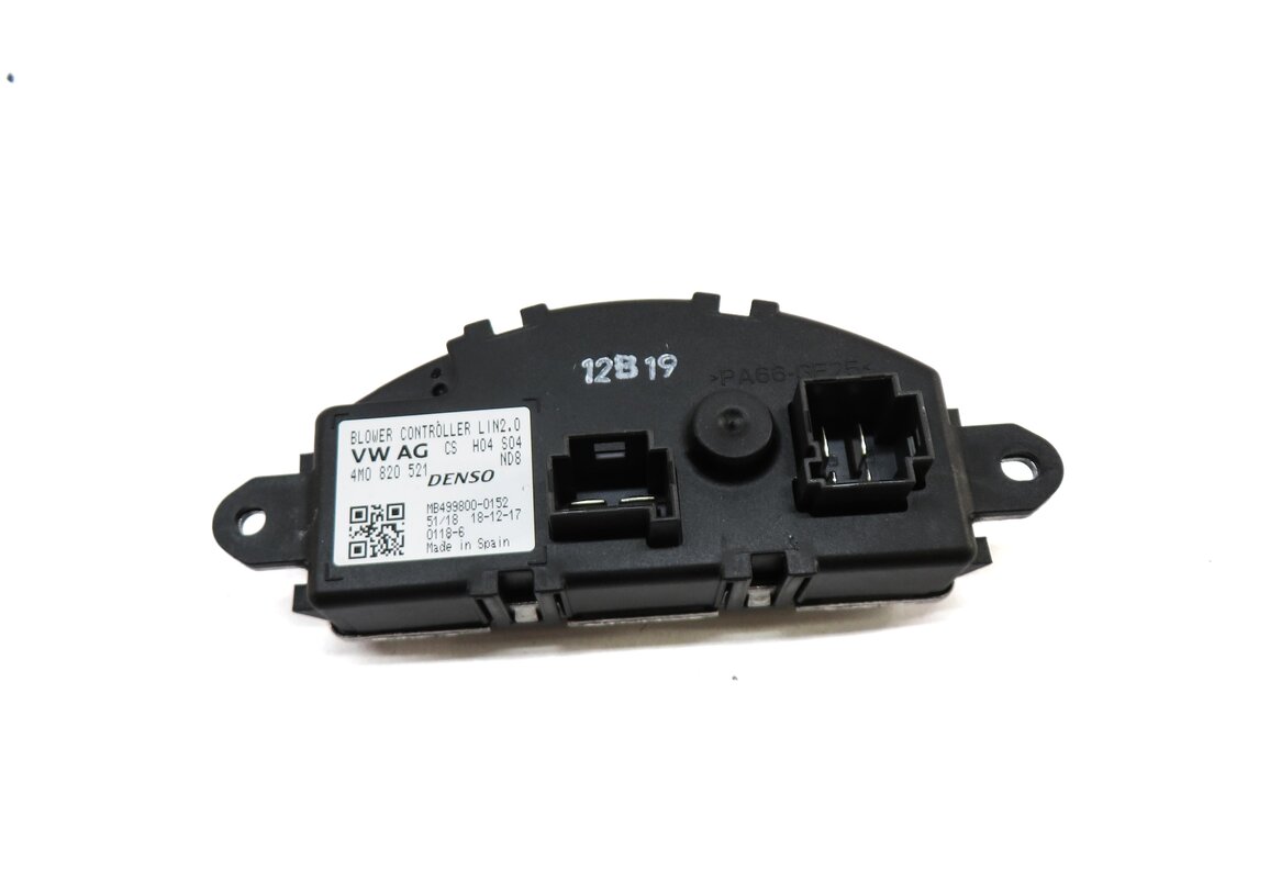 Thumbnail 2: 2019 AUDI Q7 (4M) FRONT HEATER A/C BLOWER FAN MOTOR SPEED RESISTOR