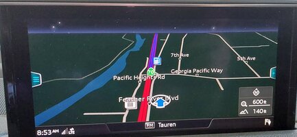 2017-2019 AUDI Q7 (4M) RADIO STEREO GPS NAVIGATION DISPLAY SCREEN MONITOR