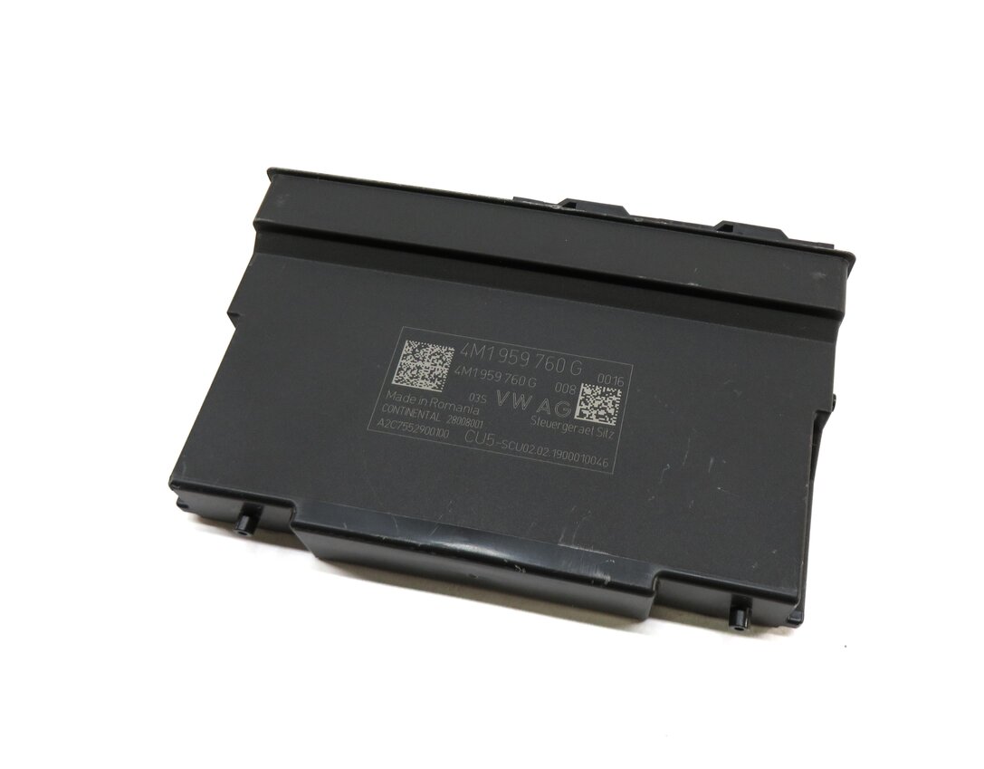 2019 AUDI Q7 (4M) FRONT RIGHT PASSENGER SEAT CONTROL MODULE