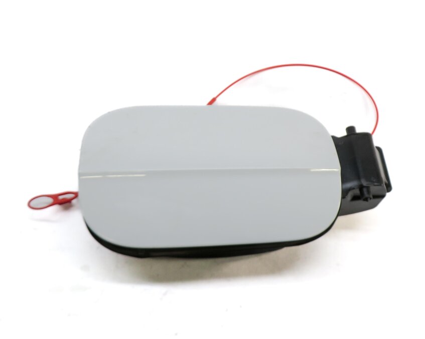Thumbnail 2: 2017-2022 AUDI Q7 (4M) FUEL TANK DOOR TRIM w/ HOUSING (GLACIER WHITE METALLIC)