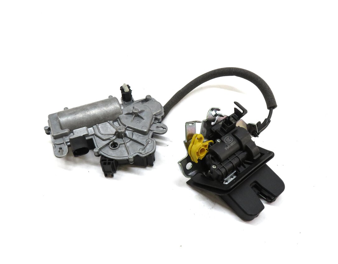 Thumbnail 4: 2019 AUDI Q7 (4M) REAR TRUNK LOCK LATCH ACTUATOR MOTOR w/ CABLE