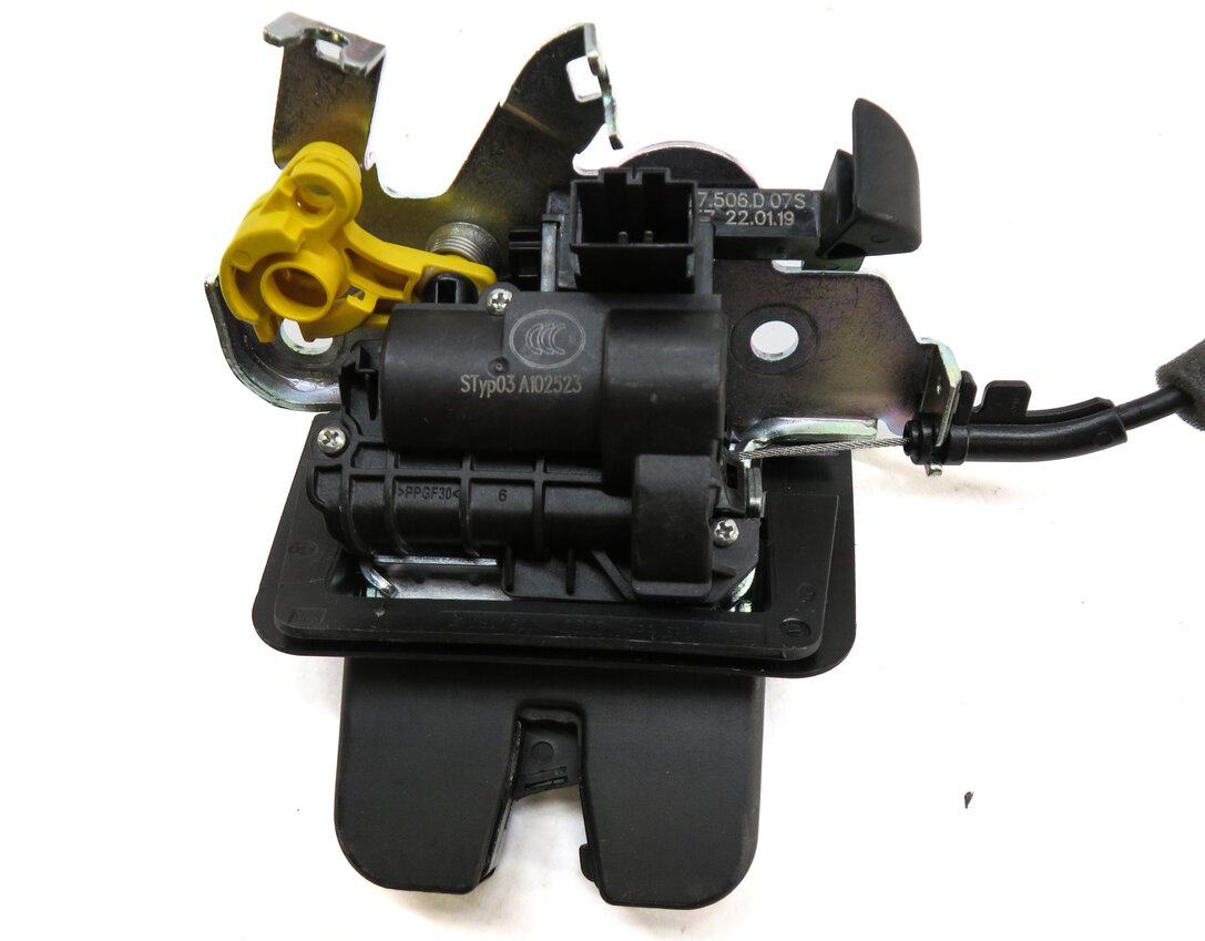 Thumbnail 5: 2019 AUDI Q7 (4M) REAR TRUNK LOCK LATCH ACTUATOR MOTOR w/ CABLE