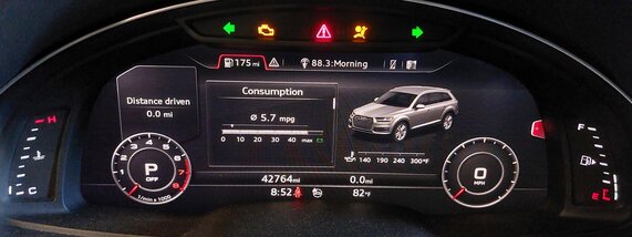 Thumbnail 17: 2019 AUDI Q7 4M 3.0L CREC ENGINE ECM BCM SPEEDOMETER IMMOBILIZER MODULE KEY SET