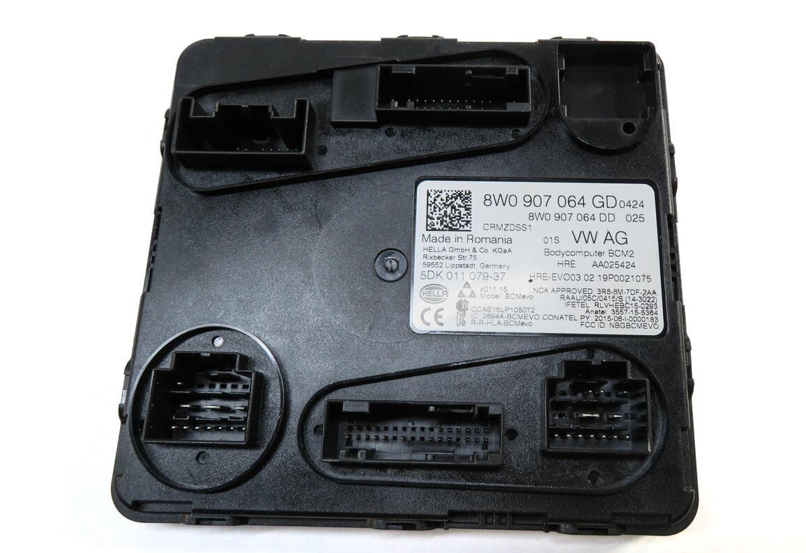 Thumbnail 4: 2019 AUDI Q7 4M 3.0L CREC ENGINE ECM BCM SPEEDOMETER IMMOBILIZER MODULE KEY SET