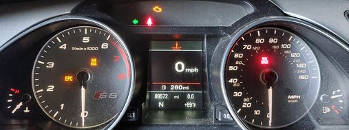 Thumbnail 2: 2016 AUDI S5 (B8 8T) 3.0L CTUB ECM BCM SPEEDOMETER IMMOBILIZER MODULE KEY SET