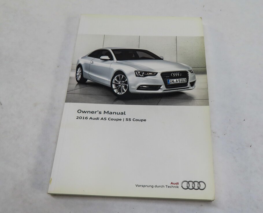 Thumbnail 11: 2016 AUDI S5 (B8 8T) OWNERS MANUAL BOOK BOOKLET GUIDE SET w/ CASE
