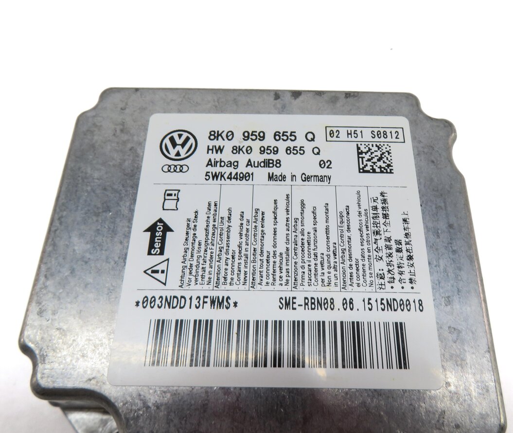 Thumbnail 4: 2014-2017 AUDI A4 S4 A5 S5 (B8 8K 8T) SRS BAG CONTROL MODULE