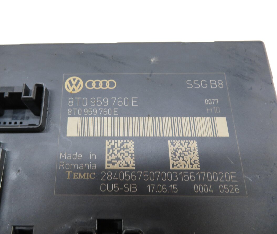 Thumbnail 4: 10-17 AUDI A5 S5 RS5 (B8 8T) FRONT RIGHT PASSENGER MEMORY SEAT CONTROL MODULE