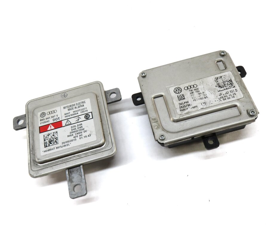 Thumbnail 3: 2016 AUDI S5 (B8 8T) HID XENON HEADLIGHT LIGHT LAMP BALLAST LED DRL MODULE SET