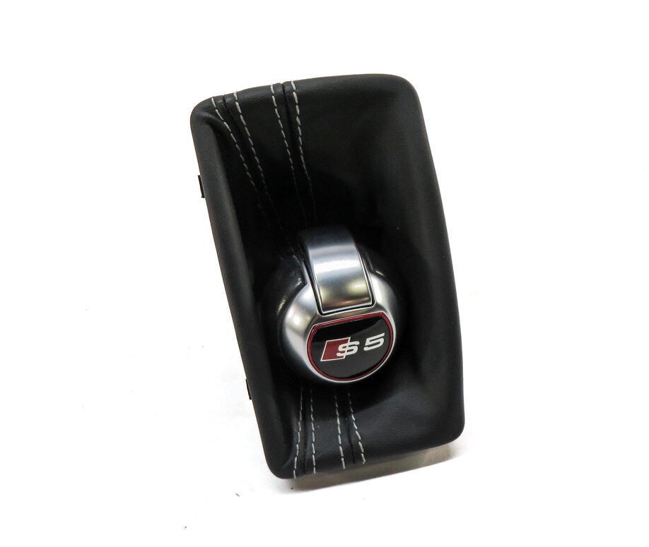 2016 AUDI S5 (B8 8T) AUTO AUTOMATIC TRANSMISSION GEAR SHIFTER SHIFT BOOT HANDLE