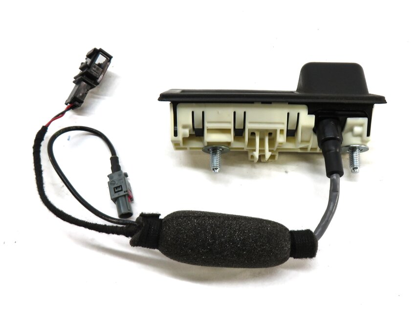 Thumbnail 4: 08-17 AUDI A3 S3 A4 S4 A5 S5 A7 Q5 (B8 8K 8T 8R 8V) REAR TRUNK HANDLE w/ CAMERA