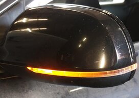Thumbnail 2: 2015-2017 AUDI A5 RS5 S5 (B8 8T) LEFT HEAT AUTODIM BLIND SPOT DOOR MIRROR (BLUE)