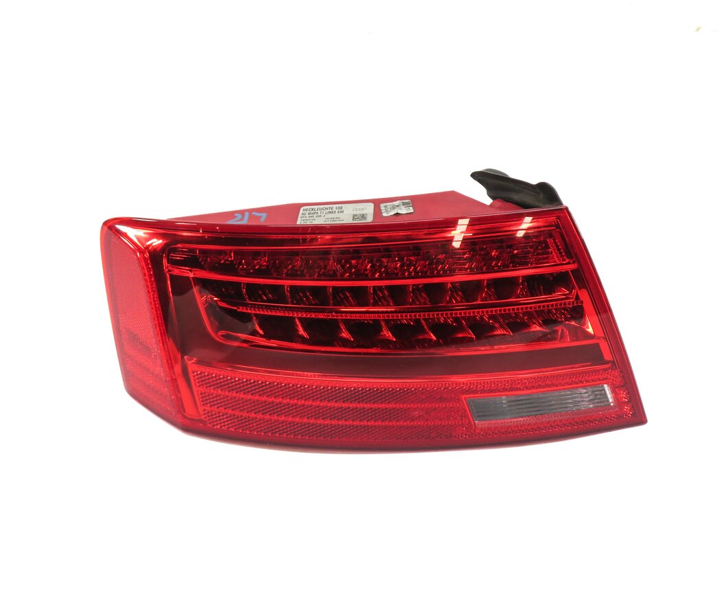 Thumbnail 3: 15-17 AUDI S5 RS5 (B8 8T) LEFT DRIVER REAR OUTER LED TAILLIGHT BRAKE LIGHT LAMP