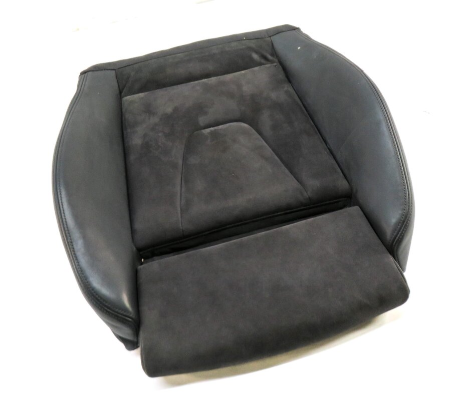 Thumbnail 2: 2014-2017 AUDI S5 (B8 8T) DRIVER LOWER BOTTOM HEATED SPORT SEAT CUSHION (BLACK)