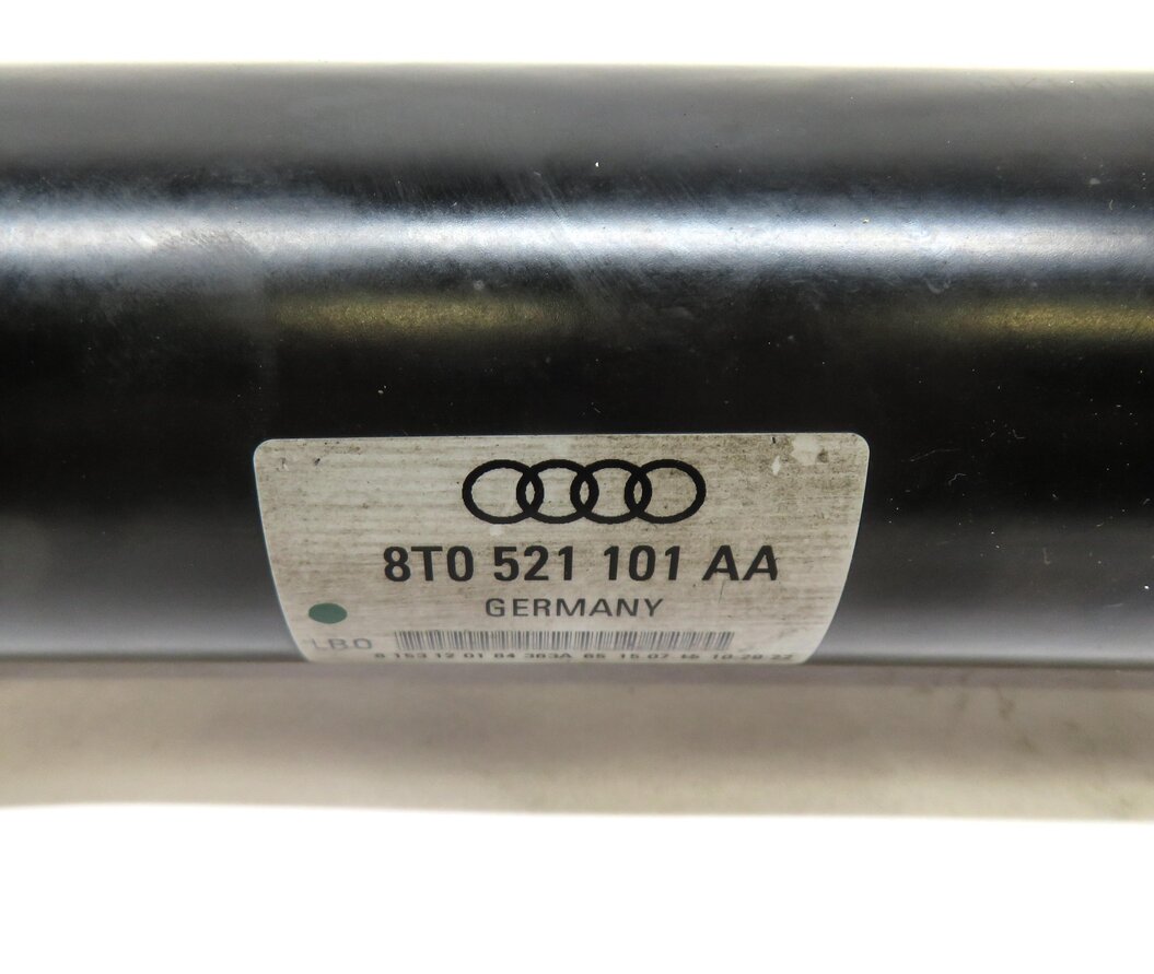 Thumbnail 6: 2015-2017 AUDI S5 (B8 8T) 3.0L AUTO REAR DRIVESHAFT DRIVELINE DRIVE LINE SHAFT