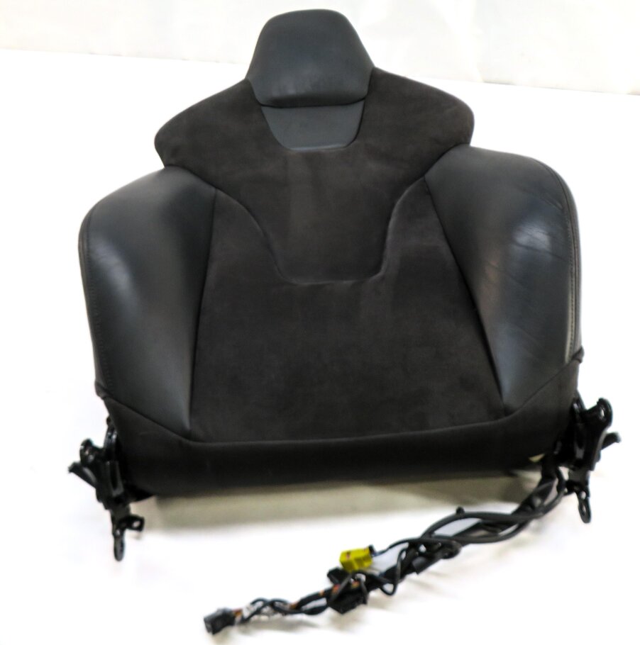 Thumbnail 2: 2016 AUDI S5 (B8 8T) FRONT LEFT DRIVER UPPER TOP SPORT SEAT CUSHION (BLACK)