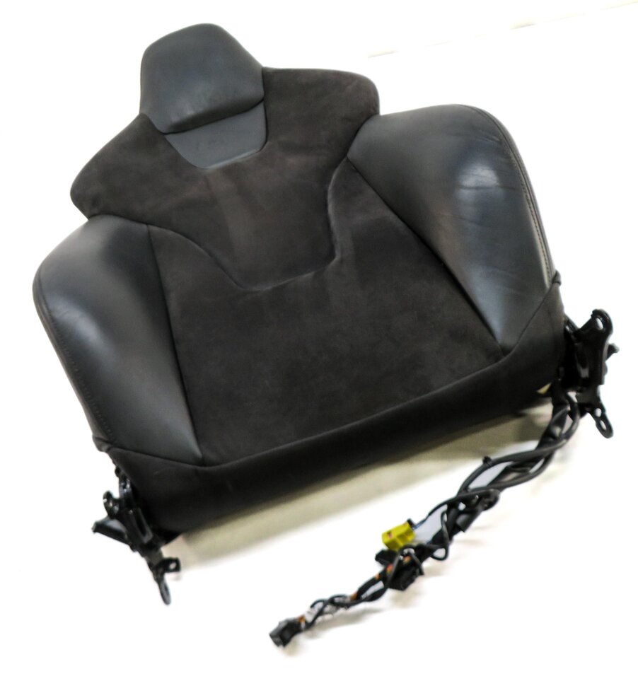 Thumbnail 3: 2016 AUDI S5 (B8 8T) FRONT LEFT DRIVER UPPER TOP SPORT SEAT CUSHION (BLACK)