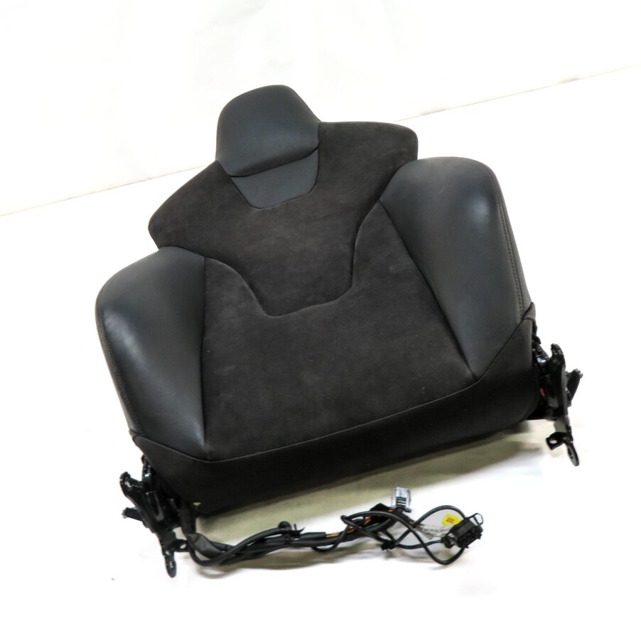 Thumbnail 3: 2016 AUDI S5 (B8 8T) FRONT RIGHT PASSENGER UPPER TOP SPORT SEAT CUSHION (BLACK)