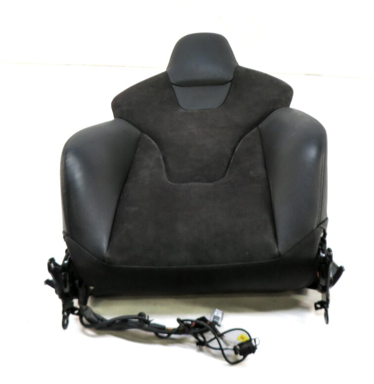Thumbnail 4: 2016 AUDI S5 (B8 8T) FRONT RIGHT PASSENGER UPPER TOP SPORT SEAT CUSHION (BLACK)