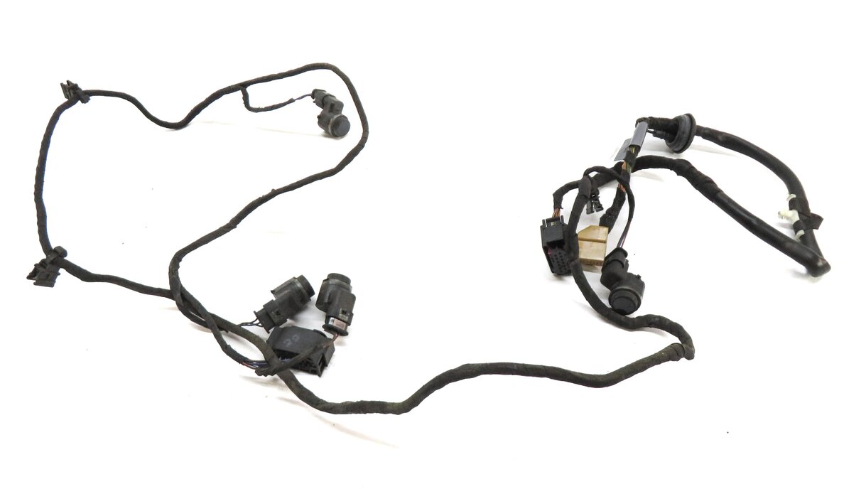 Thumbnail 4: 2016 AUDI S5 (B8 8T) REAR PDC PARK DISTANCE SENSOR SET w/ HARNESS (BLUE)