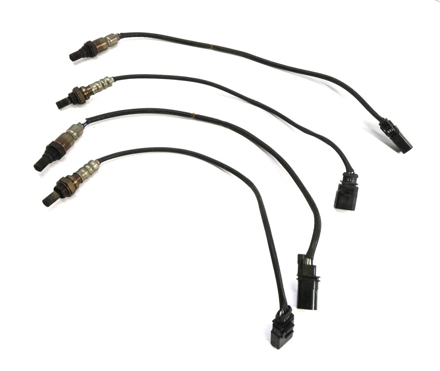 2016 AUDI S5 (B8 8T) 3.0L PRE POST CAT O2 OXYGEN LAMBDA PROBE SENSOR SET-4