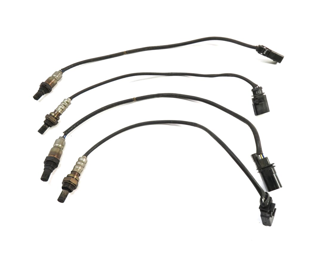 Thumbnail 2: 2016 AUDI S5 (B8 8T) 3.0L PRE POST CAT O2 OXYGEN LAMBDA PROBE SENSOR SET-4