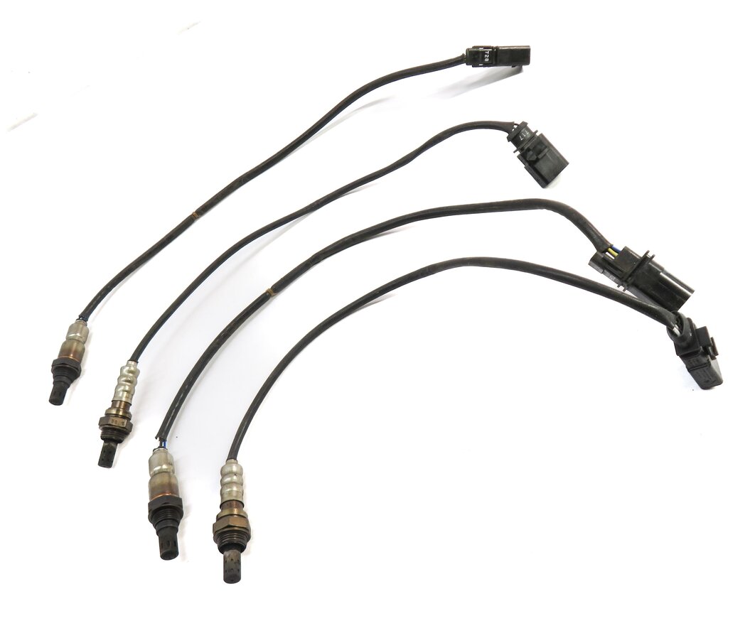 Thumbnail 3: 2016 AUDI S5 (B8 8T) 3.0L PRE POST CAT O2 OXYGEN LAMBDA PROBE SENSOR SET-4