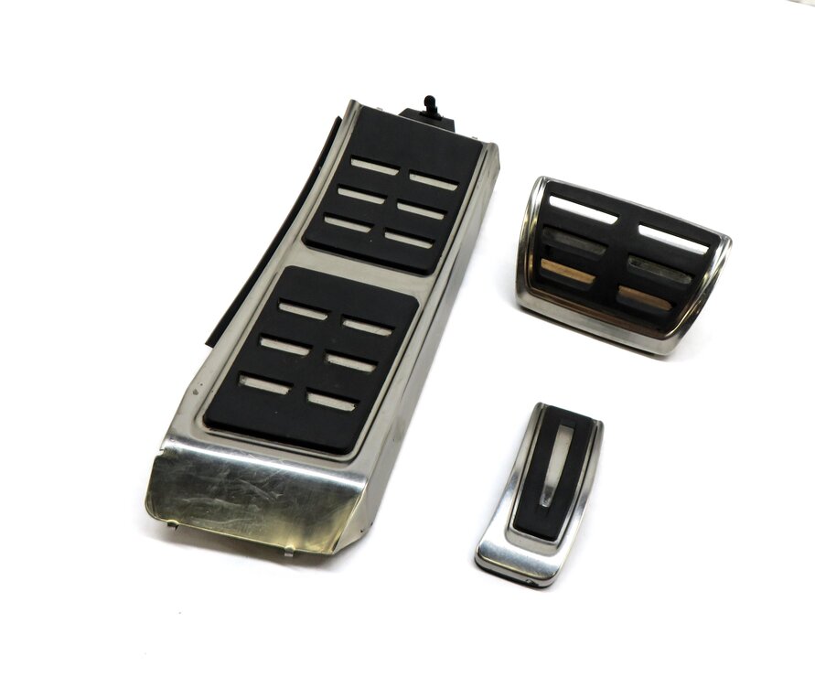 2016 AUDI S5 (B8 8T) GAS BRAKE DEAD FOOT REST PEDAL TRIM SET-3